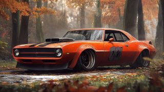 Pictures of Iconic Muscle Cars: 16:9 HD Wallpapers