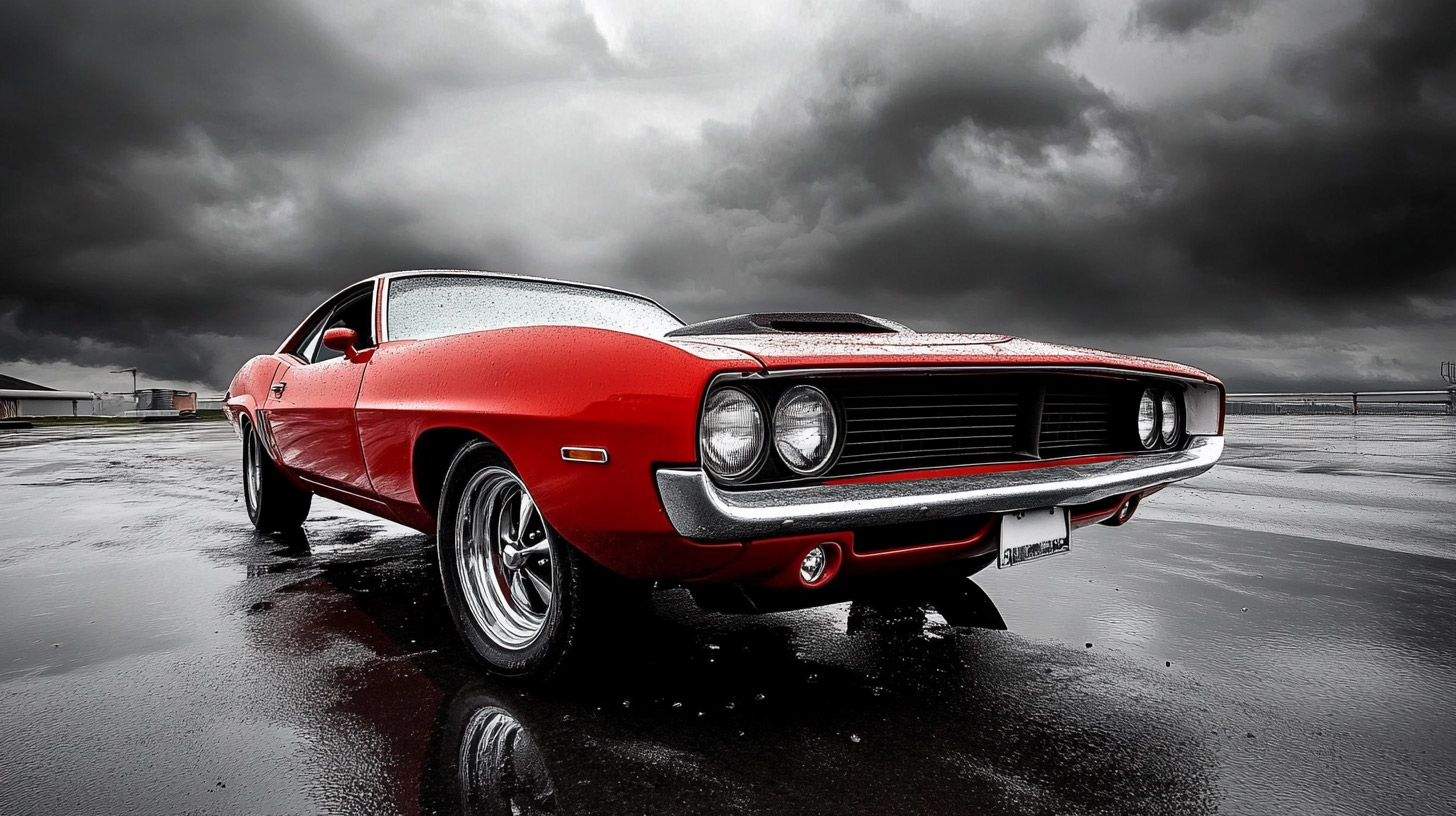 Stylish Vintage Muscle Car HD Pics to Download