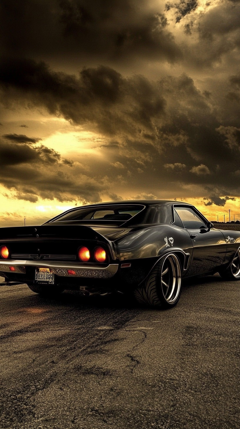 Customize Your Mobile with Muscle Car Wallpapers