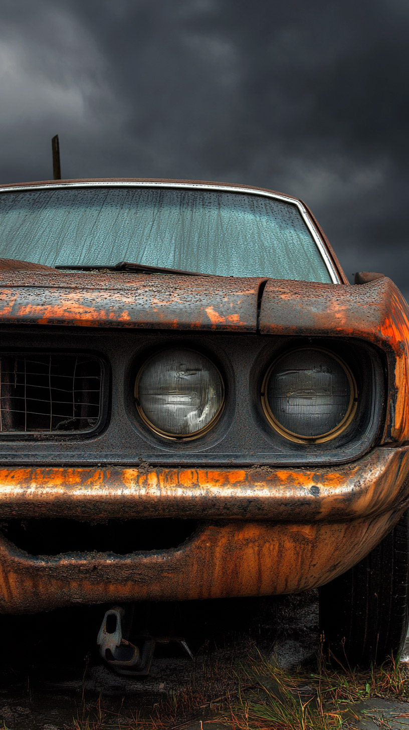 Top Mobile Wallpapers: Old Muscle Cars for iPhone