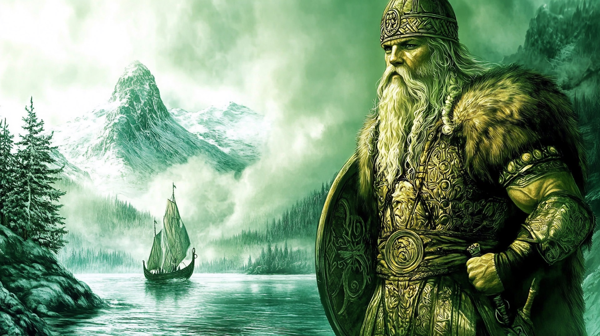 Viking Art: 8K Stock Photos for Desktop Background