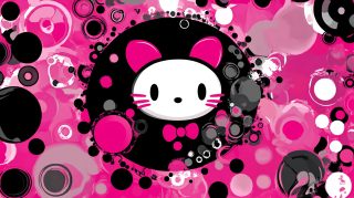 Stunning 4K Digital Background: Hello Kitty