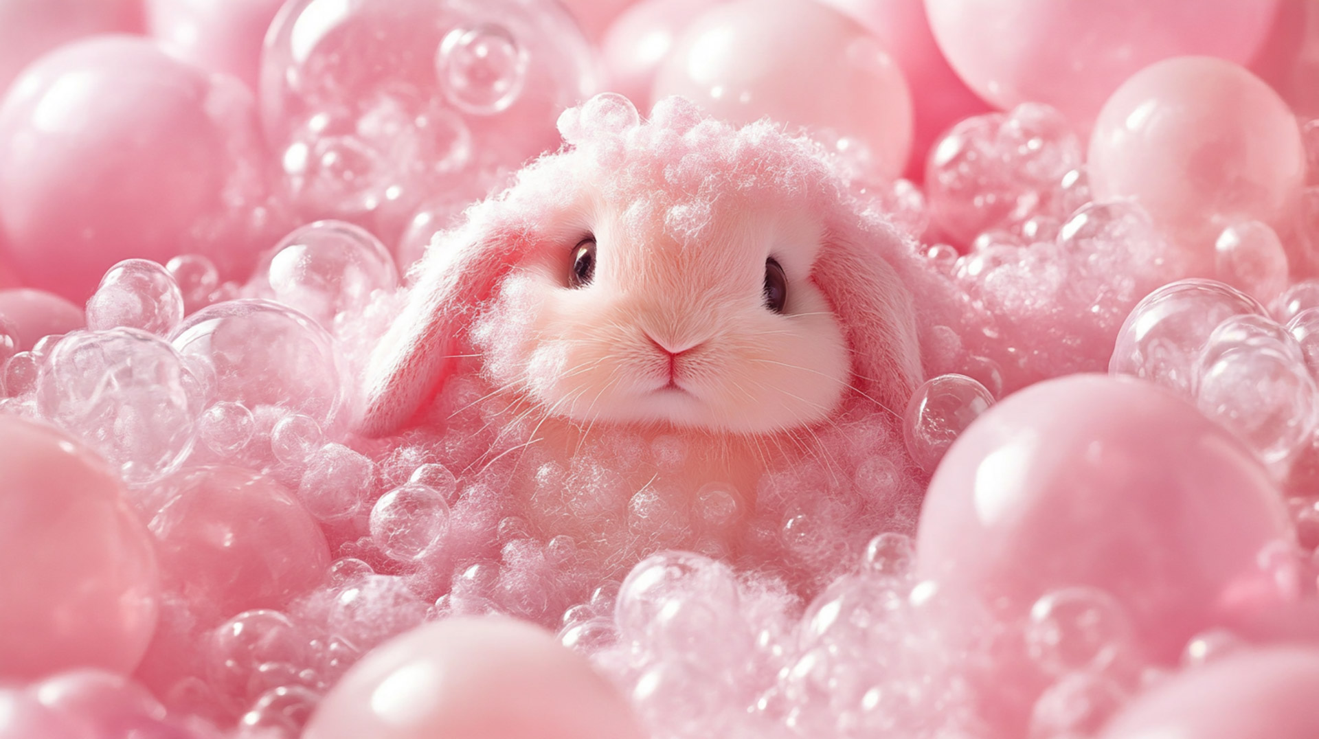 Stunning 4K Pink Bunny Wallpapers for Your PC