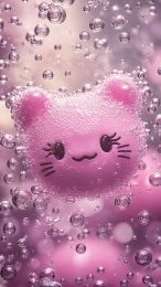 Cute Pink Hello Kitty HD Mobile Wallpaper Download