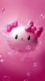 Downloadable Pink Hello Kitty Pictures for iPhone & Android