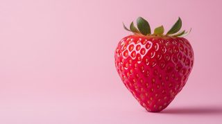 AI Wallpaper: Stunning Pink Strawberry Pictures for Download