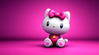 Pink Hello Kitty Wallpaper: Free HD Background for Desktop