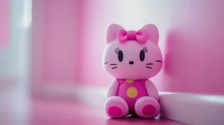 Free Stock Photos of Pink Hello Kitty for Your Desktop