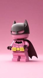 Stunning Pink Lego Batman Photo for Mobile Devices