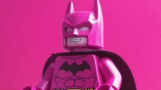 Explore AI Wallpaper: Pink Lego Batman HD Pics