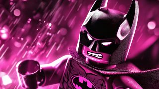 Amazing Pink Lego Batman 4K Wallpaper For Free