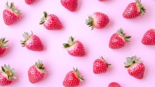 Download High-Quality Pink Strawberry Wallpapers in 4K