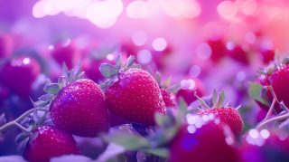 Stunning 1920x1080 Pink Strawberry HD Pics to Download