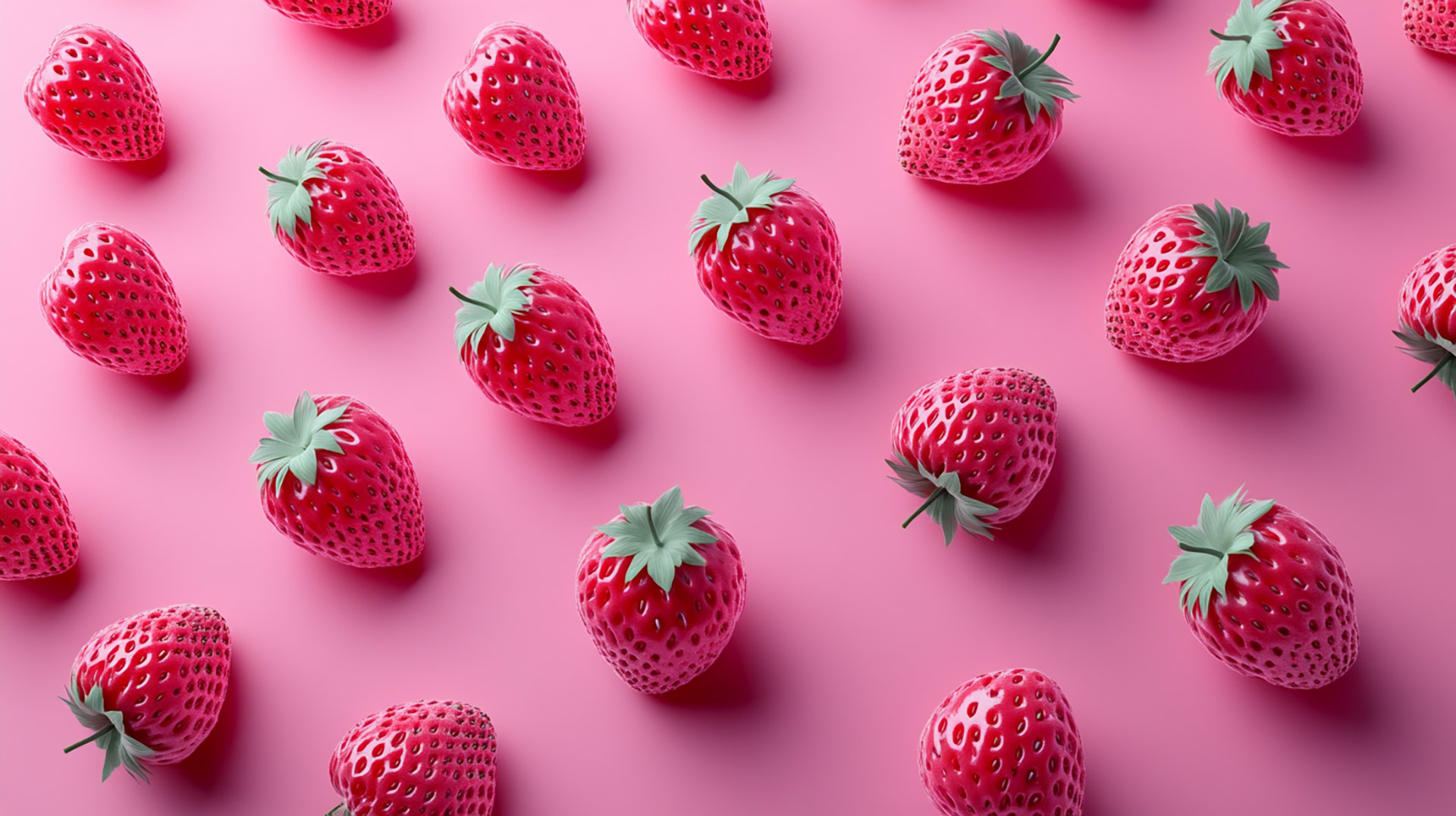 HD Pics of Pink Strawberries: Free Download