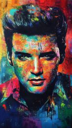 Colorful HD Elvis Presley Photos for Your Mobile Screen