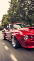 Racing Muscle Car HD Mobile Wallpaper for Free