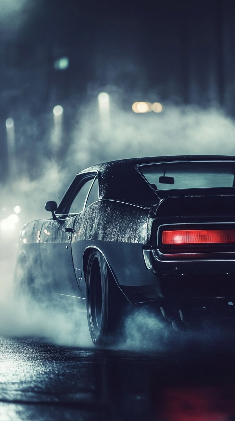 Custom Racing Muscle Car Wallpapers for iPhone and Android