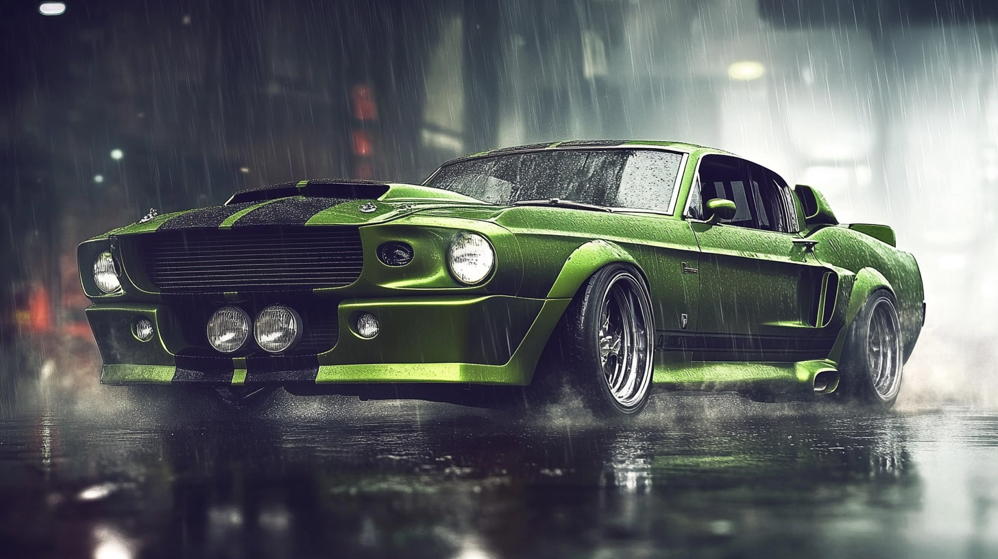 Ultimate Collection of Racing Muscle Car Stock Photos