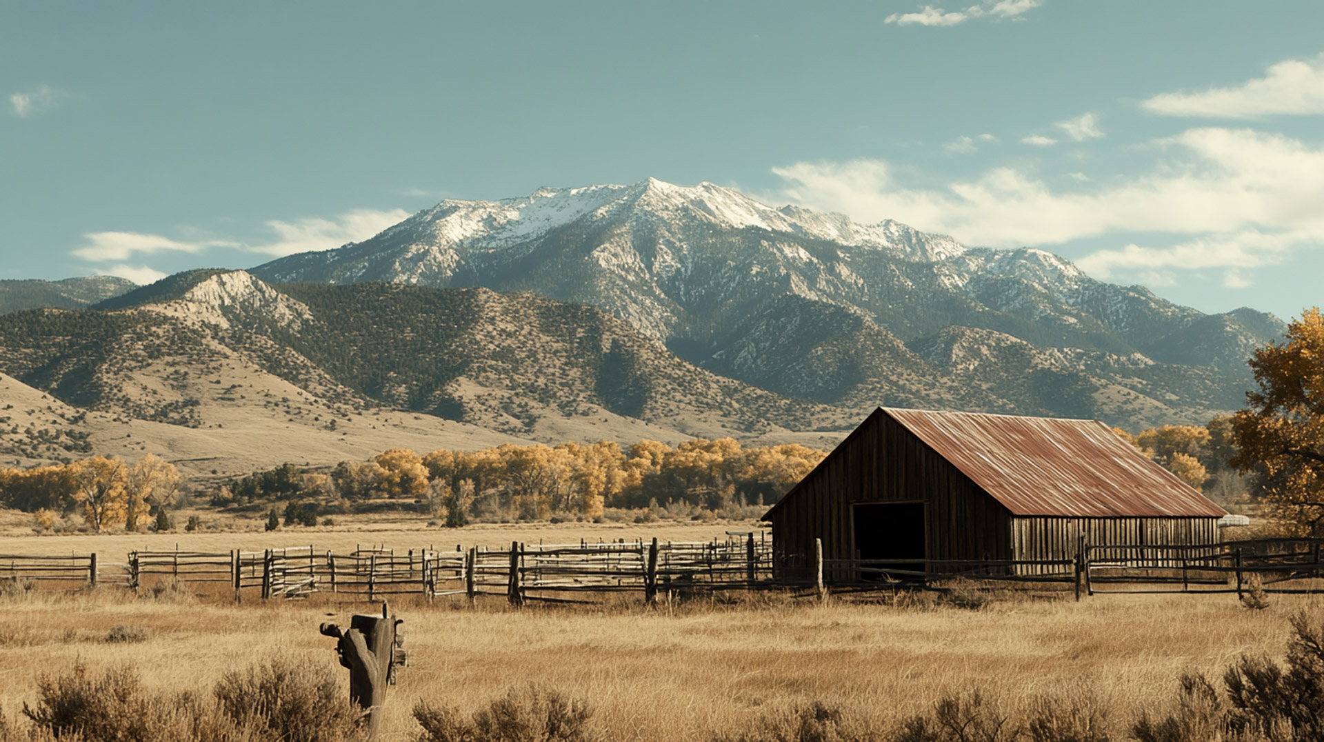 Breathtaking Ranch Landscapes: Free HD Wallpaper Collection