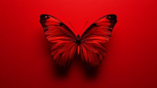 Download Free HD Wallpaper of Red Butterflies in Nature