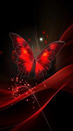 Explore Free Red Butterfly Mobile Wallpaper for All Brands