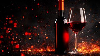 Red Wine Digital Background in Ultra HD Quality