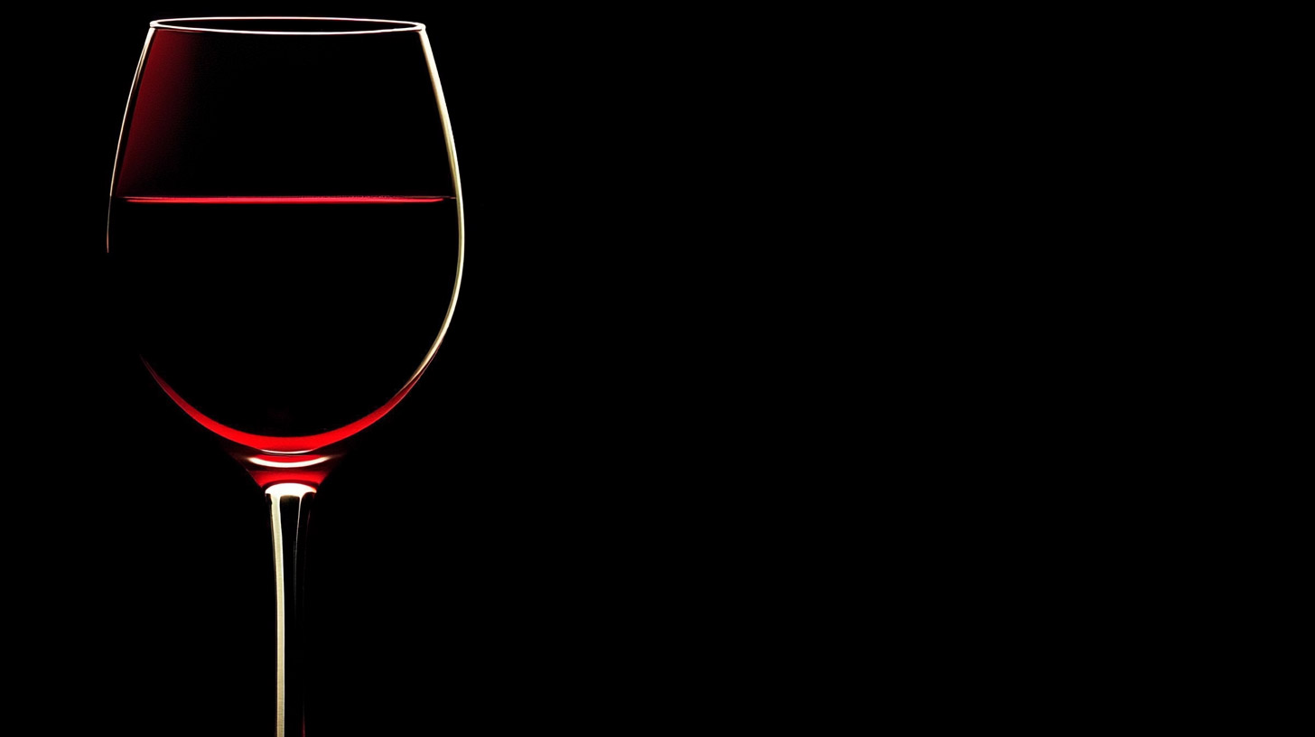 Stock Photos: Red Wine with Black Wallpaper for Desktop