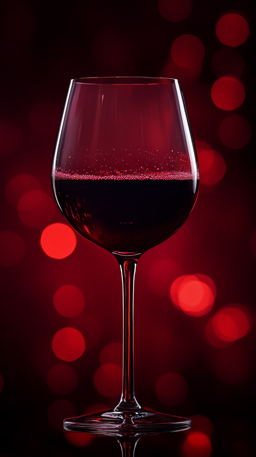 Red Wine Color HD Mobile Wallpaper for iPhone