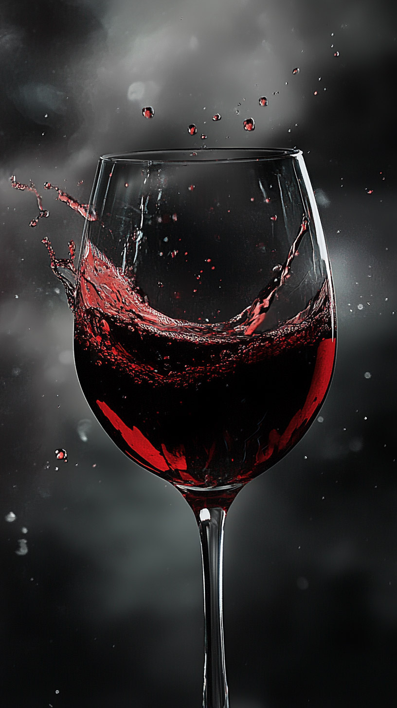 Free Download: Red Wine Color Photo for Mobile Devices