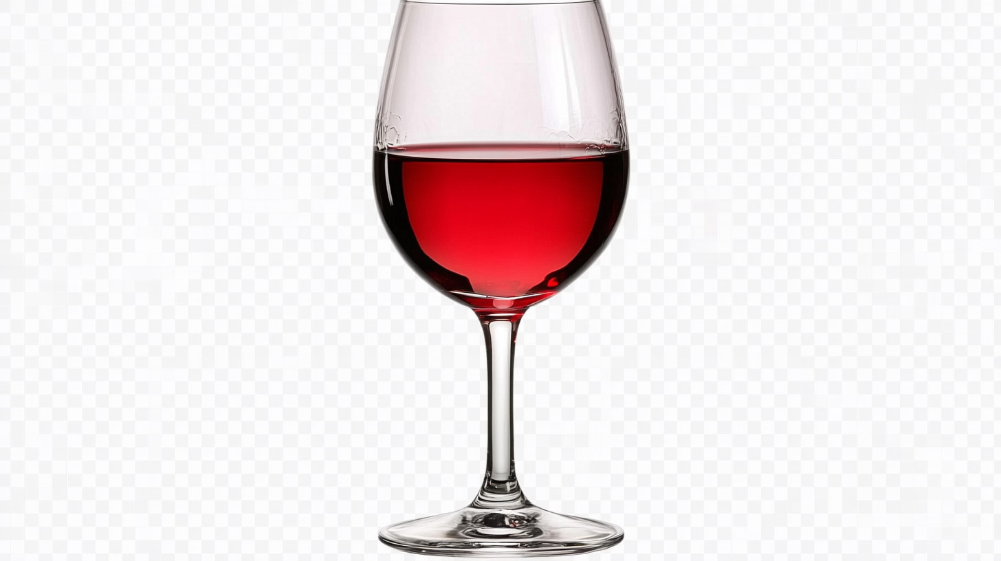 Red Wine Glass - HD Wallpaper for Desktop Background