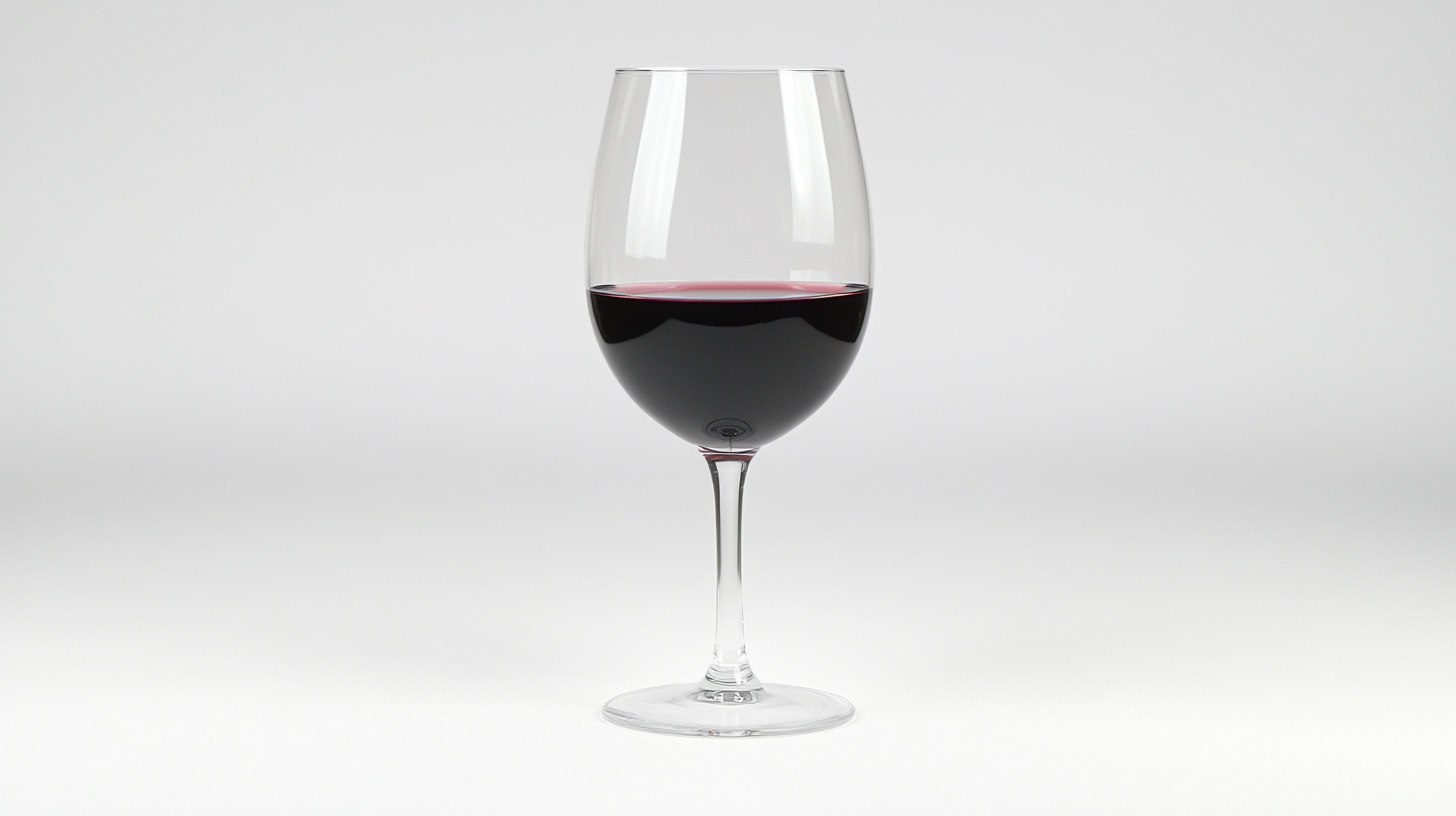 Elegant Red Wine Glass HD Wallpaper for Desktop