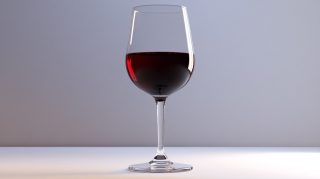 Beautiful 16:9 Red Wine Glass Stock Photos