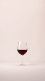 Stunning Red Wine Glass HD Mobile Wallpaper Download