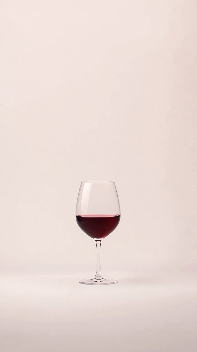 Stunning Red Wine Glass HD Mobile Wallpaper Download