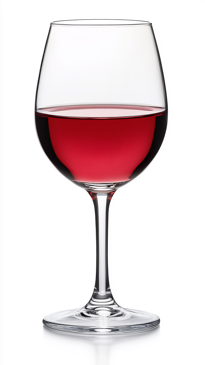 Digital Background of Red Wine Glass for Android Users