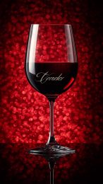 Vibrant Red Wine Wallpaper for Your Mobile Screen