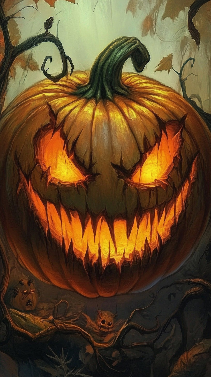 Creepy HD Photos: Halloween Mobile Backgrounds Collection