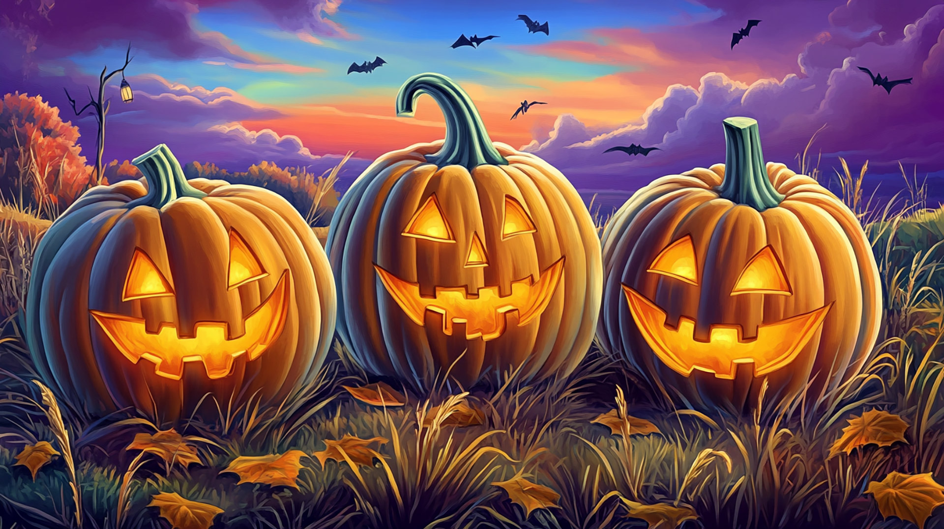 Creepy Halloween AI Wallpaper for Ultra HD PCs