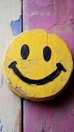 Brighten Your Day with Smiley Face Digital Background