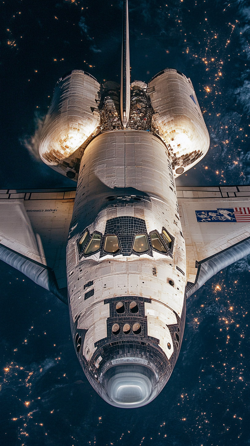 Space Shuttle Atlantis Photo - Perfect for Android Backgrounds