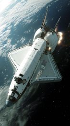 Astounding Space Shuttle Atlantis Image for Samsung Galaxy