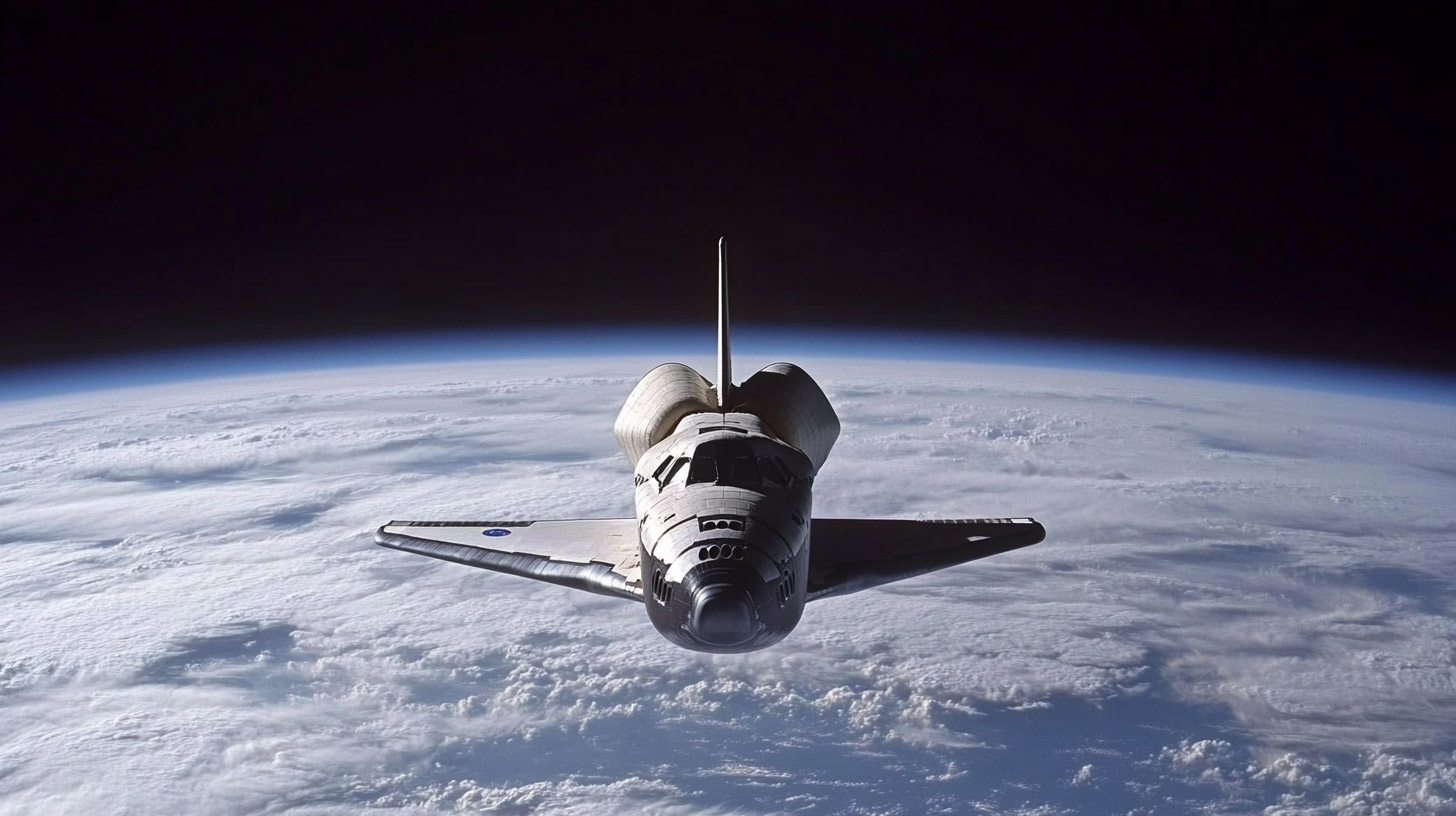 Ultra HD Space Shuttle Atlantis: Free Downloadable Background