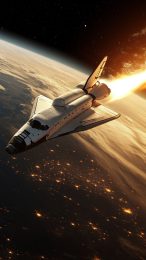 Vibrant Space Shuttle Photos for Your Phone