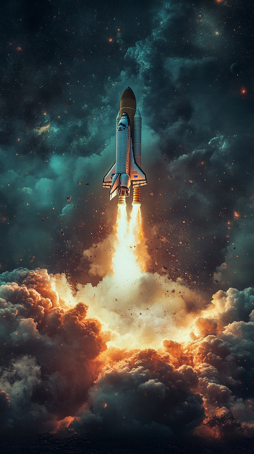 Immerse in Stunning Space Shuttles Battles with HD Images