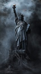 Dynamic Digital Background: Statue of Liberty for Android