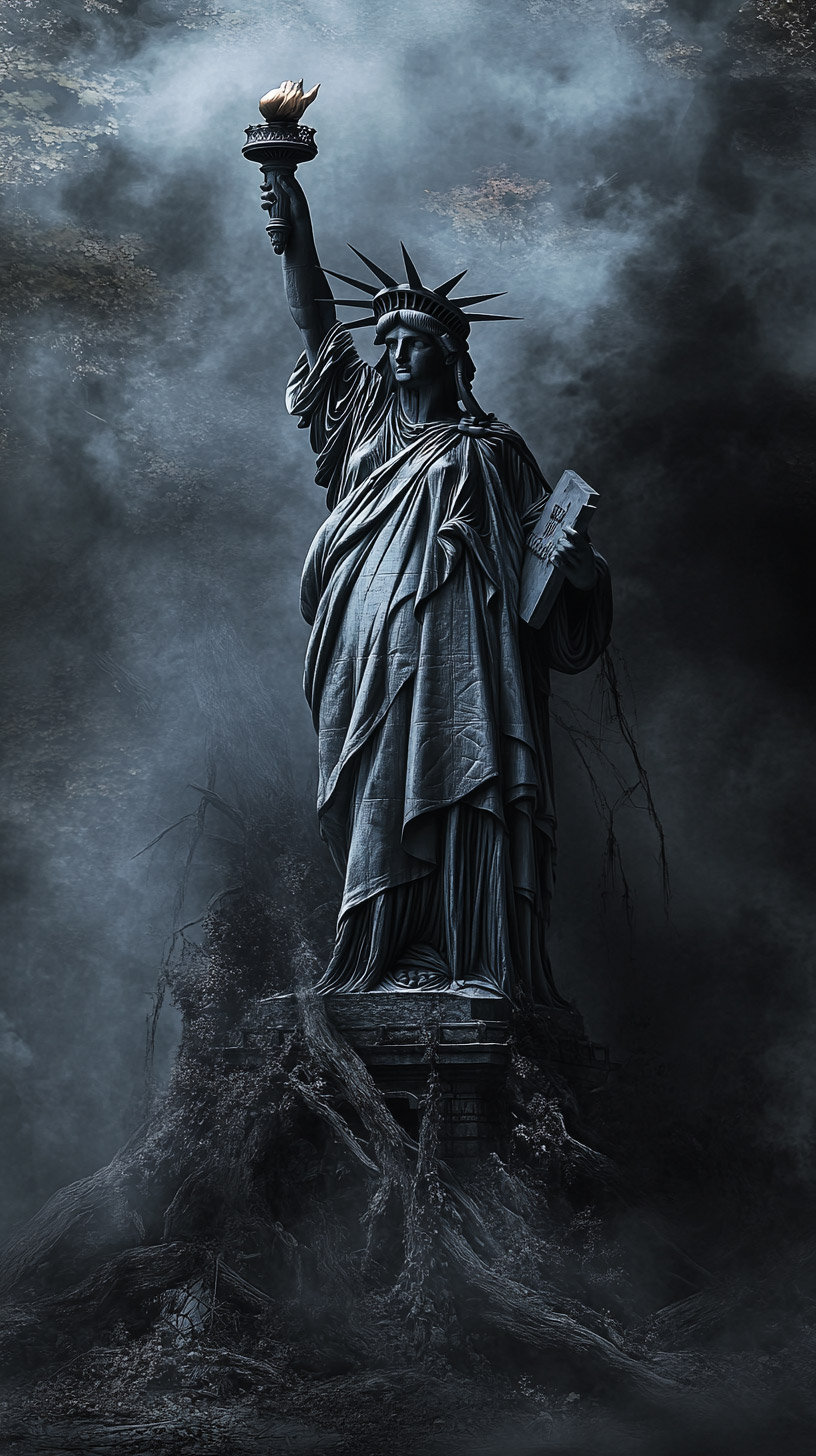 Dynamic Digital Background: Statue of Liberty for Android