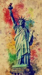 High-Quality Image of Statue of Liberty for Phones