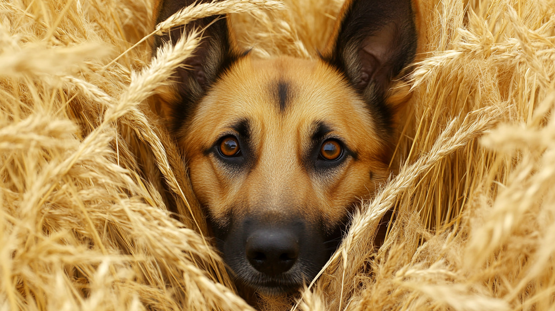 Free AI Wallpaper Featuring Australian Shepherd Dogs