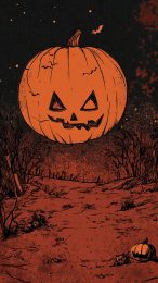 Unique Vintage Halloween Phone Wallpapers for Android Users