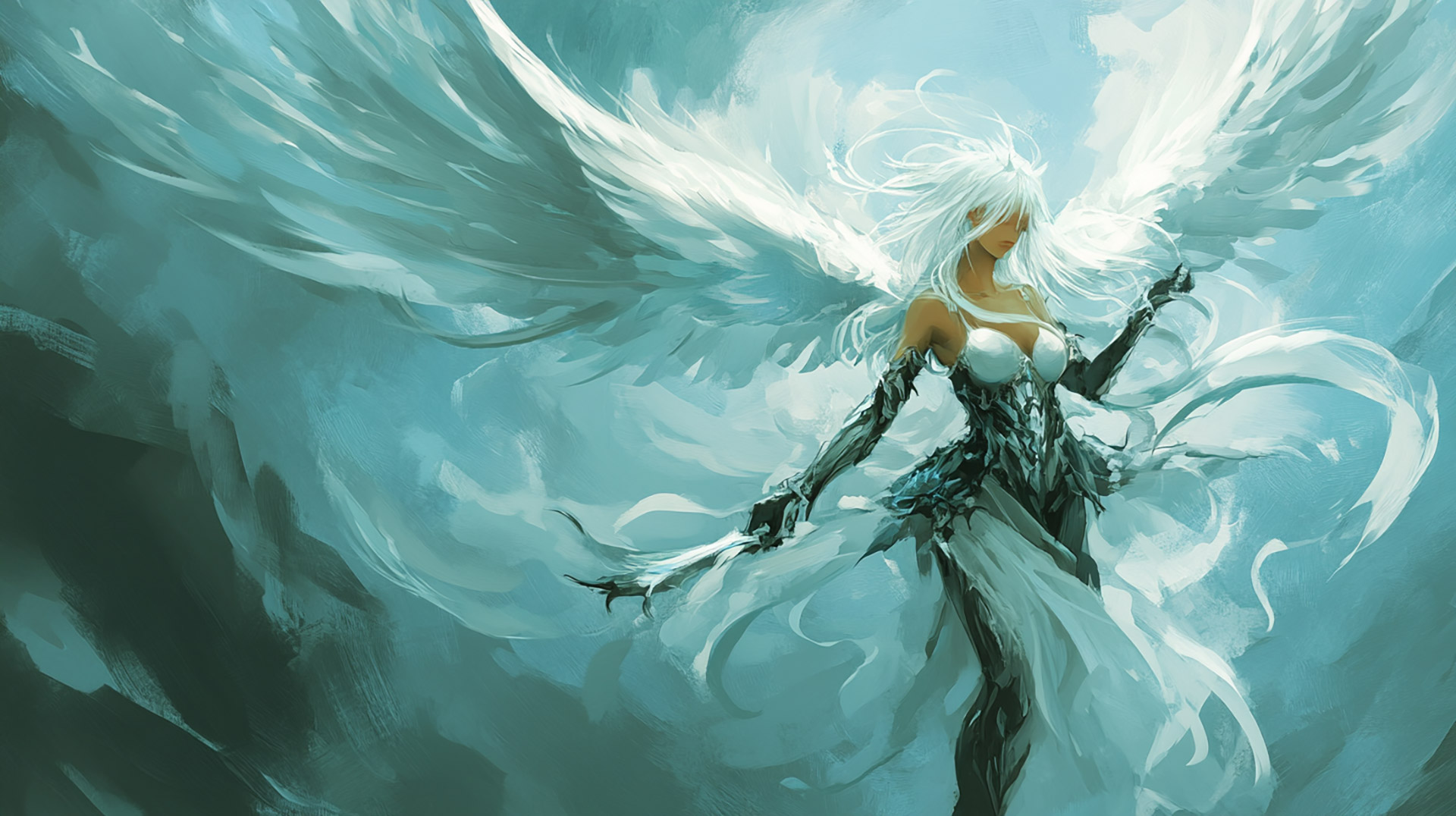 Ultra HD Anime Angel Desktop Backgrounds for Your PC